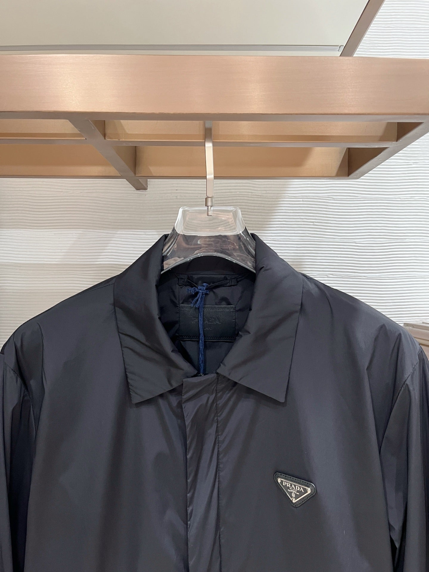 Prada Men's Re-Nylon Business Collar Jacket – 2025 Early Spring