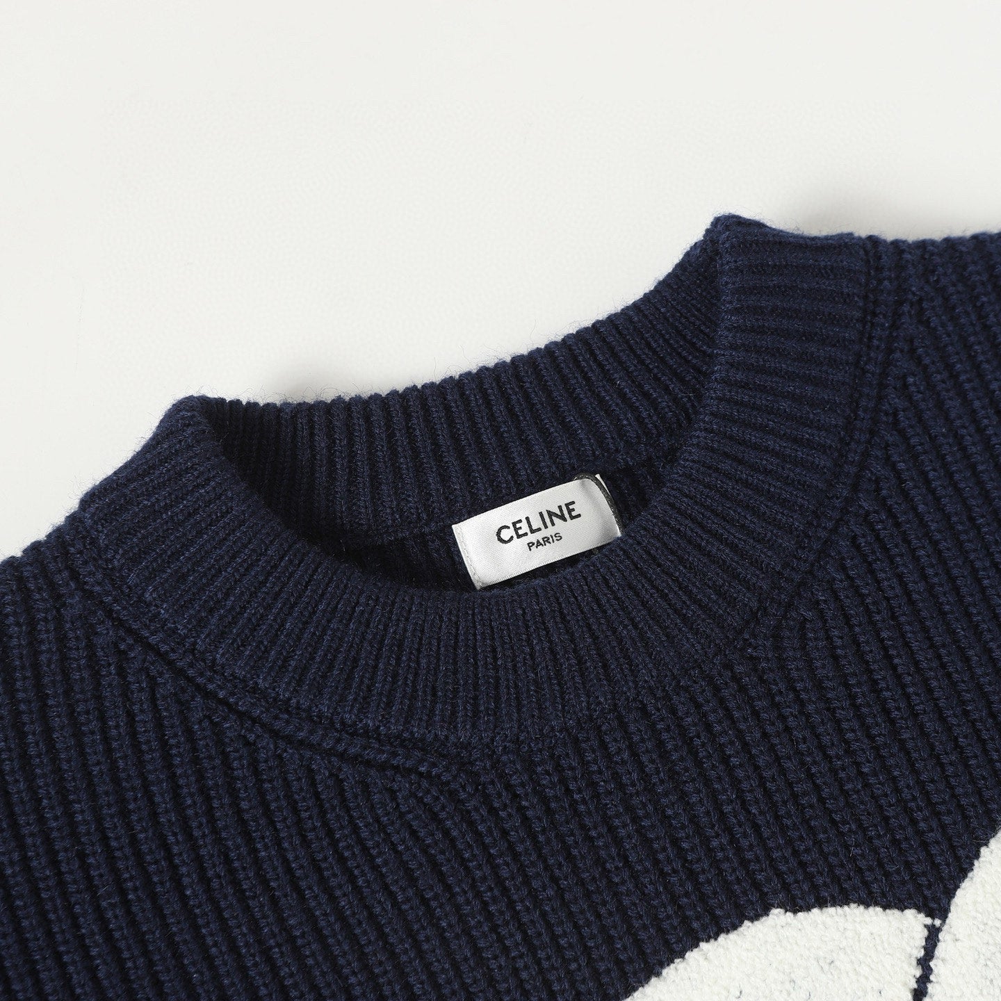 Celine Arc de Triomphe Logo Wool Sweater – 25FW