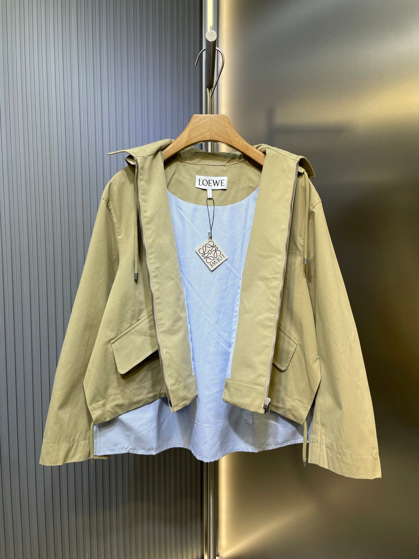 Loewe Cotton Hooded Parka – 25FW
