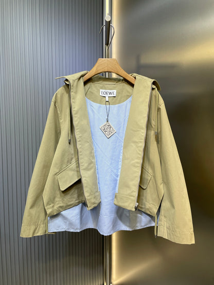 Loewe Cotton Hooded Parka – 25FW