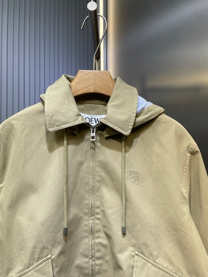 Loewe Cotton Hooded Parka – 25FW