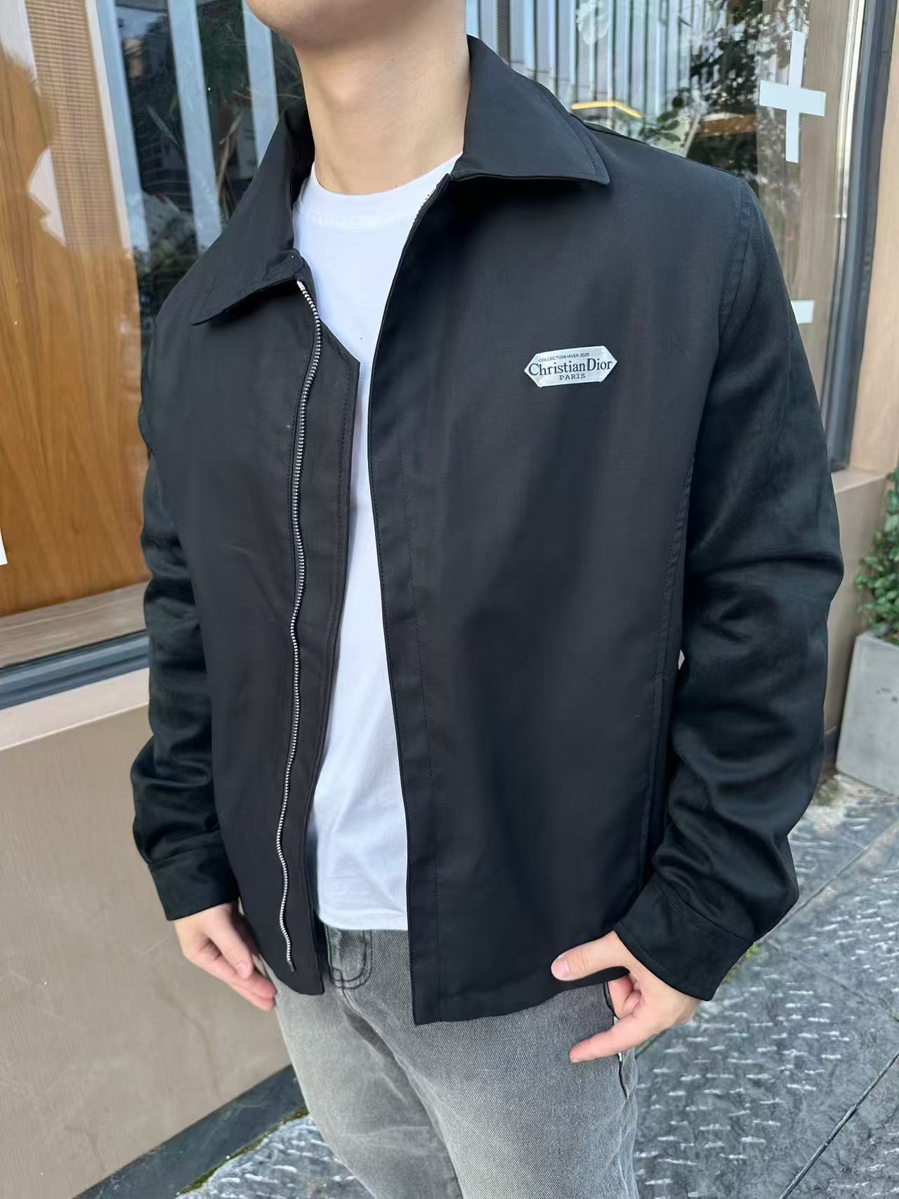 Dior Lambskin Leather Jacket – 25FW