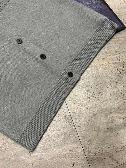 Miu Miu Logo Wool Blend Cardigan – 25FW