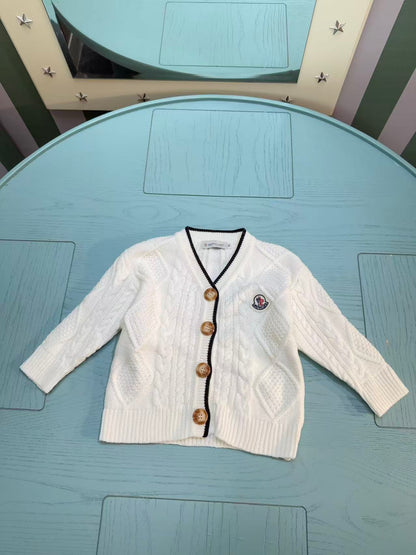 Moncler Classic Knit Cardigan – Kids Collection – 2025SS