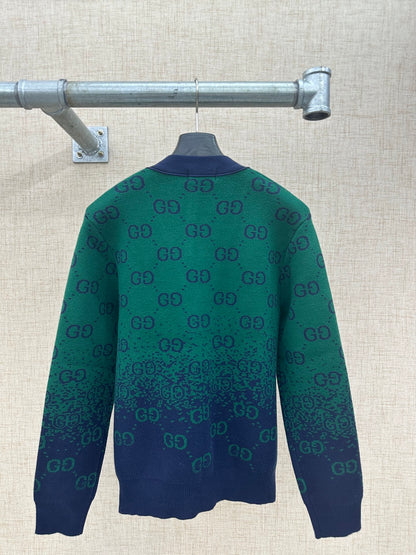 Gucci Gradient Double G Knit Cardigan