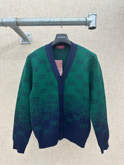 Gucci Gradient Double G Knit Cardigan