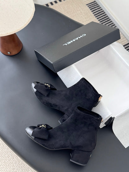 Chanel Bow Ankle Boots – 25K Collection