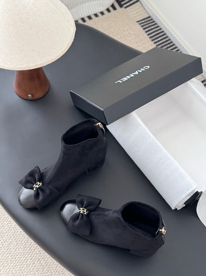 Chanel Bow Ankle Boots – 25K Collection