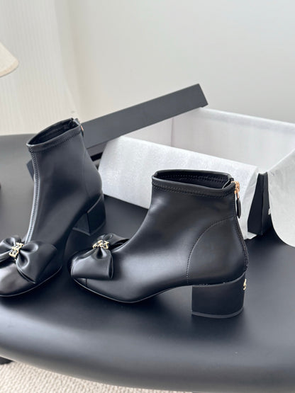 Chanel Bow Ankle Boots – 25K Collection