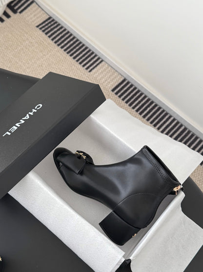 Chanel Bow Ankle Boots – 25K Collection