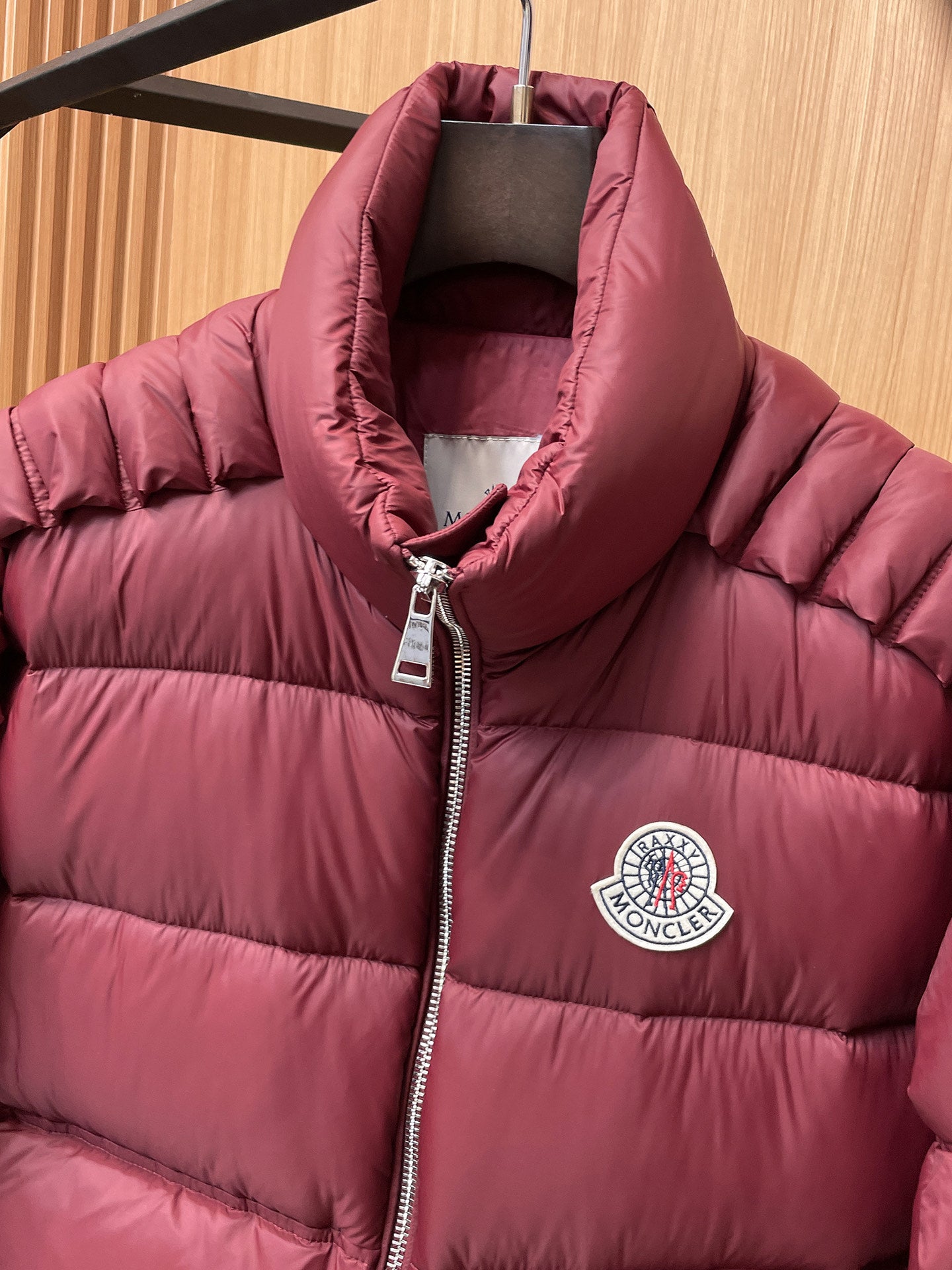 Moncler Stand Collar Embossed Down Jacket – Limited Edition