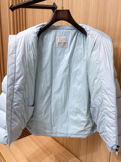 Moncler Stand Collar Embossed Down Jacket – Limited Edition