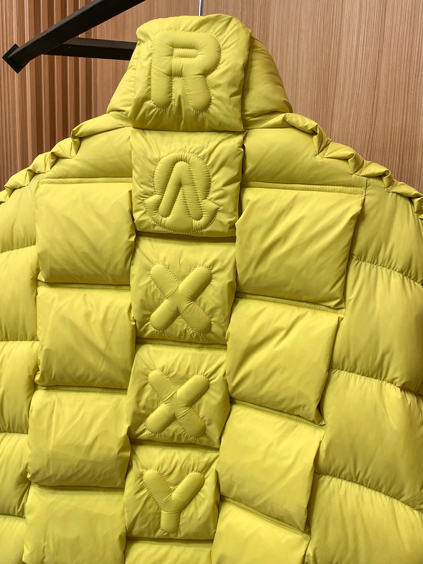 Moncler Stand Collar Embossed Down Jacket – Limited Edition