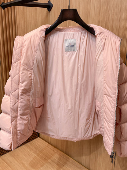 Moncler Stand Collar Embossed Down Jacket – Limited Edition