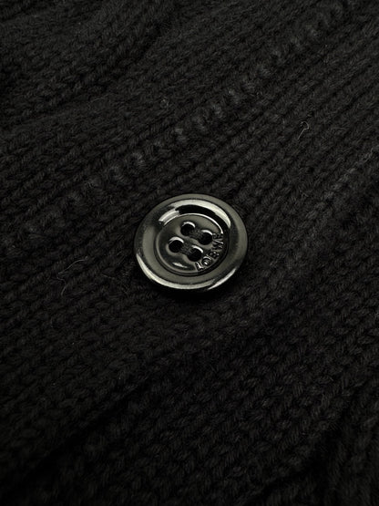 Loewe Anagram Embroidered Cotton Cardigan