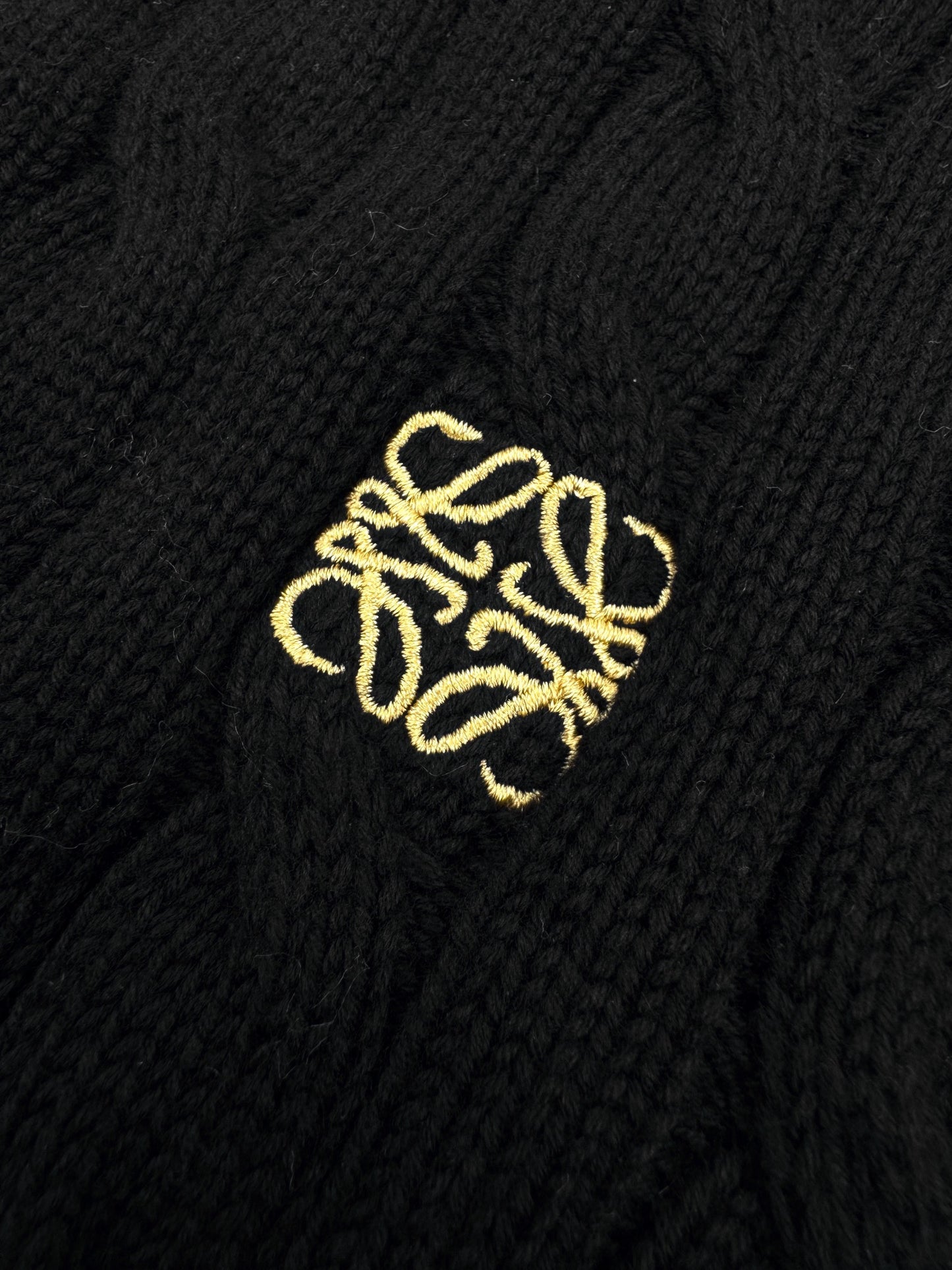 Loewe Anagram Embroidered Cotton Cardigan