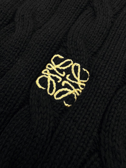 Loewe Anagram Embroidered Cotton Cardigan