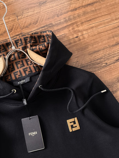Fendi Unisex Logo Hoodie – 2025FW