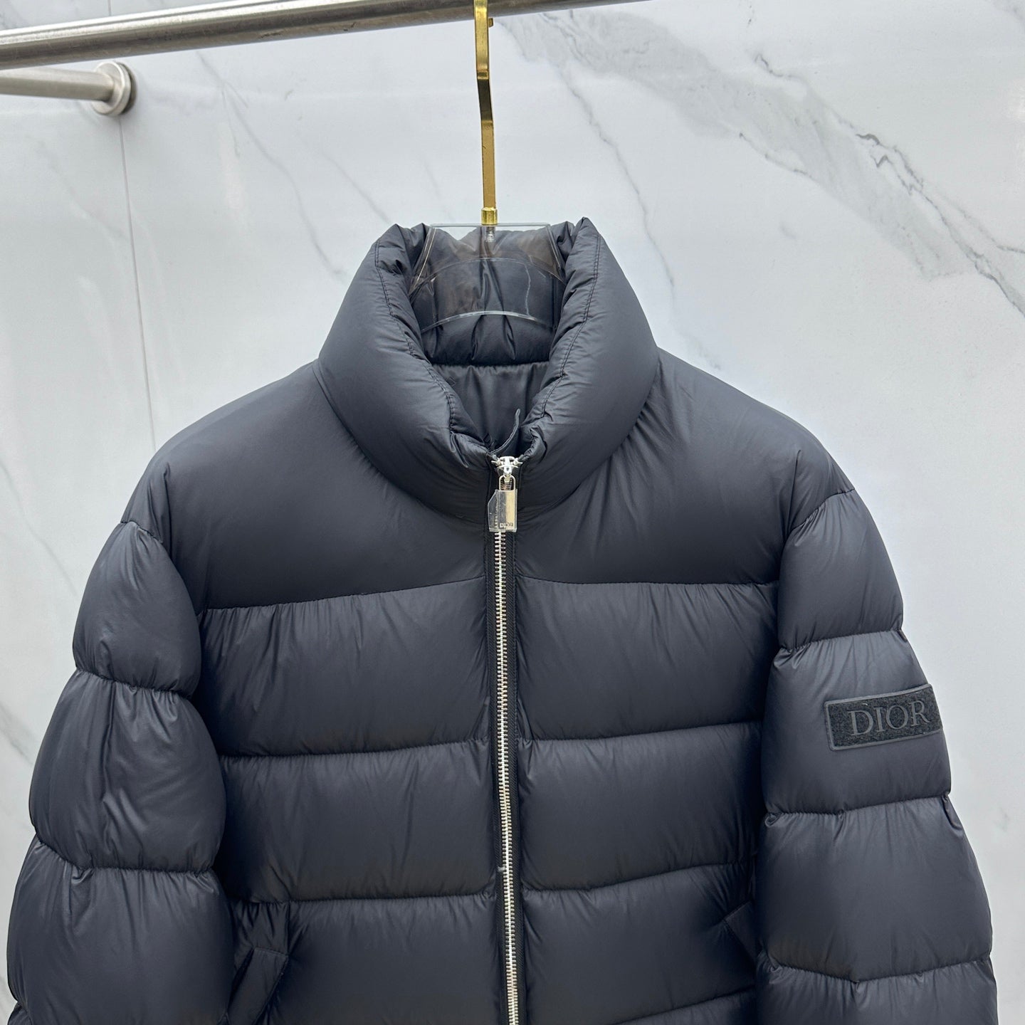 Dior Stand Collar Goose Down Puffer Jacket – 25FW