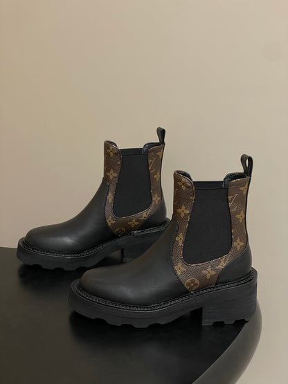 Louis Vuitton LV Beaubourg Chelsea Ankle Boots – 25FW