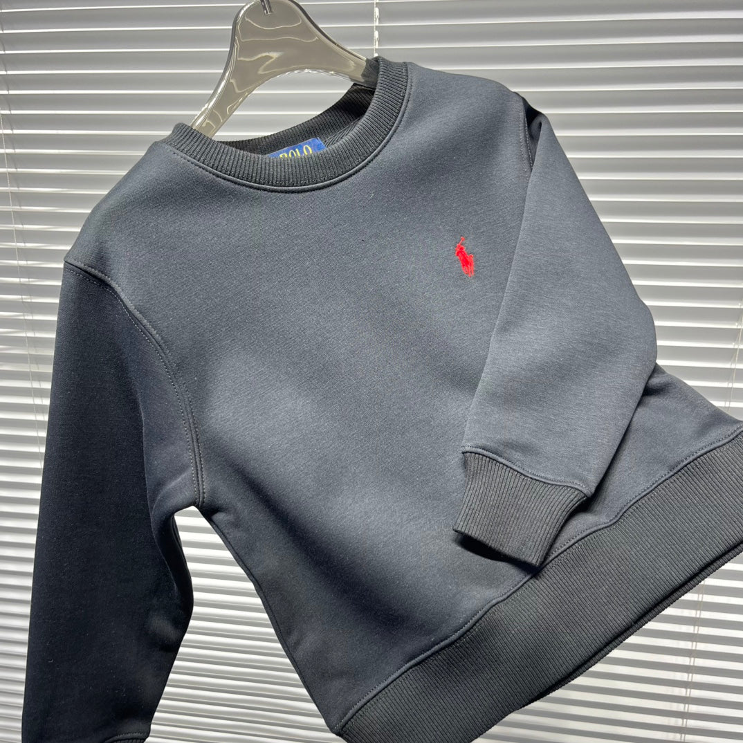 Ralph Lauren Classic Embroidered Logo Sweatshirt – Kids Collection