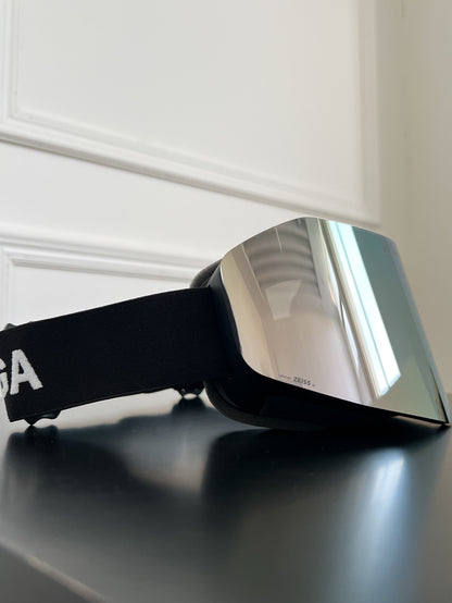 Balenciaga Silver Ski Goggles