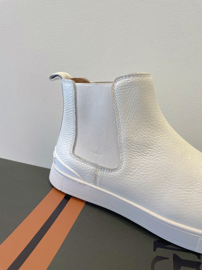 Zegna COUTURE Triple Stitch Leather Sneakers