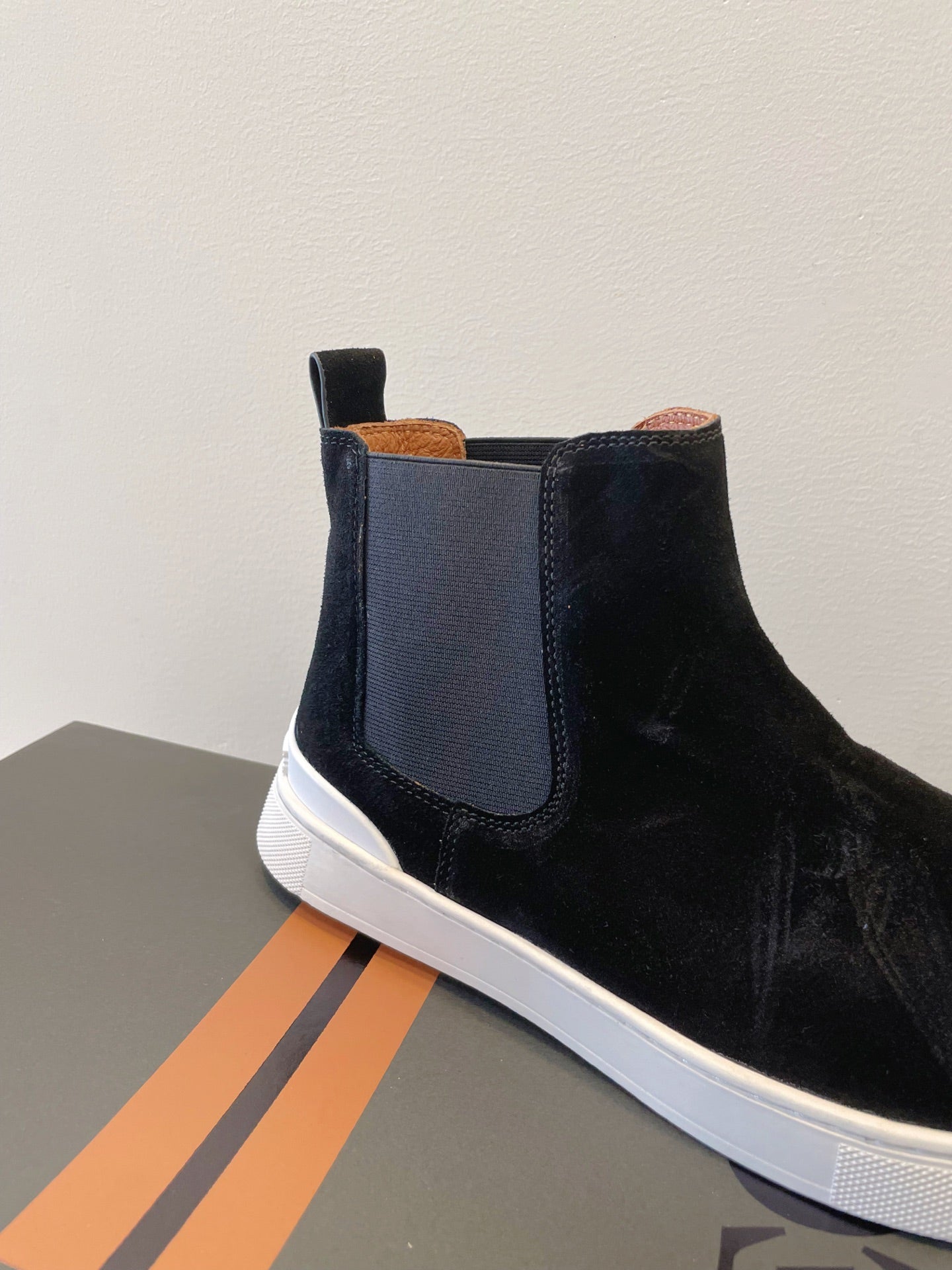 Zegna COUTURE Triple Stitch Leather Sneakers