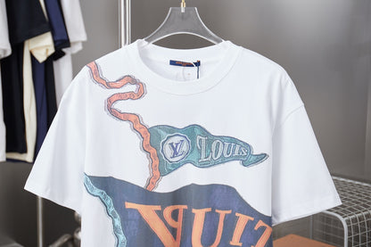 Louis Vuitton Digital Flag T-Shirt – 26SS Early Spring Collection