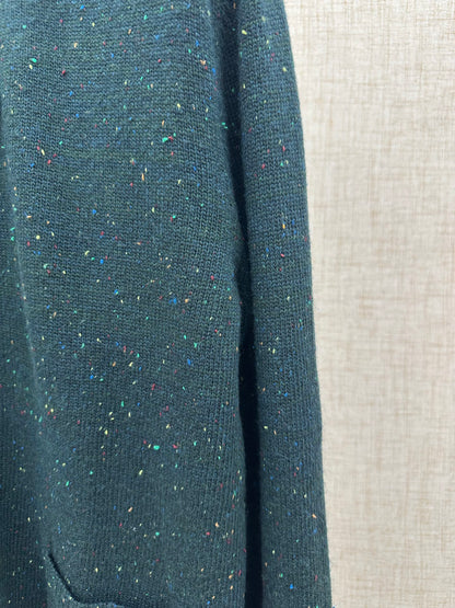 Louis Vuitton Speckled Cashmere V-Neck Cardigan