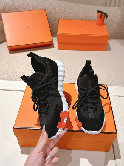 Hermès Classic Couple's Casual Sneakers