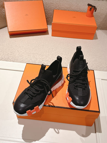 Hermès Classic Couple's Casual Sneakers