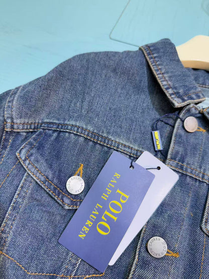 Ralph Lauren Kids Denim Shirt Jacket – 2025SS Collection