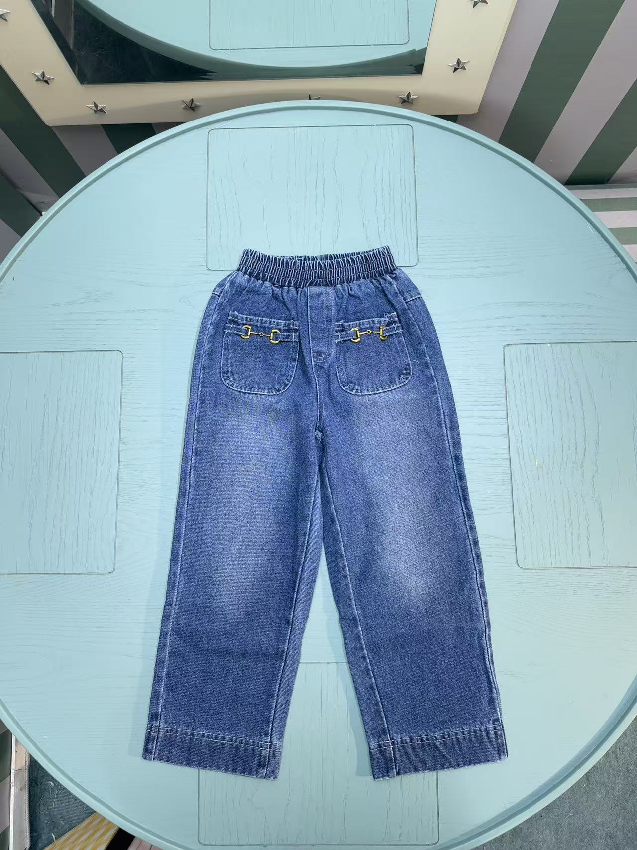 Gucci Kids Knit Sweater and Washed Denim Set – Spring/Summer Collection – 2025SS