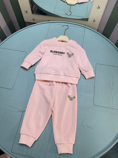 Burberry Infant Two-Piece Set – Kids Collection – 2025SS
