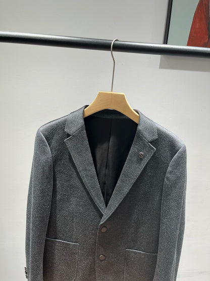 Zegna Men's Wool Houndstooth Blazer – 2025FW