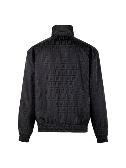 Fendi Stand-Collar Nylon Bomber Jacket