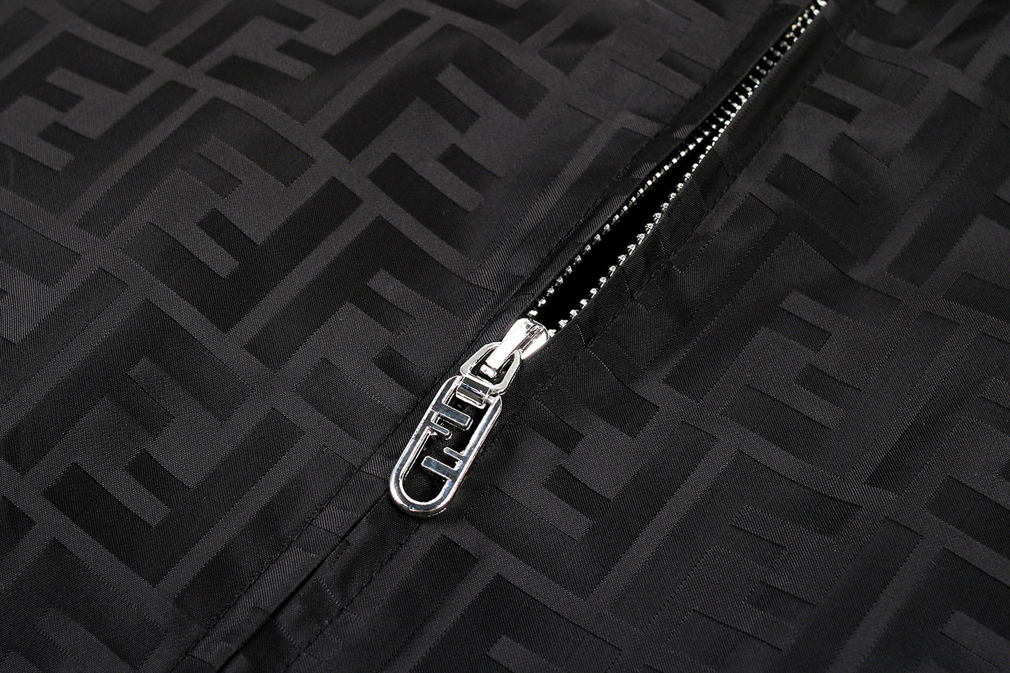 Fendi Stand-Collar Nylon Bomber Jacket