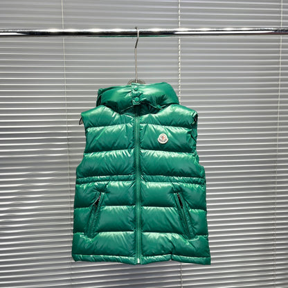 Moncler Ania Fitted Down Vest – Kids Collection – 2025