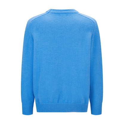 Celine Triomphe Embroidered Knit Sweater