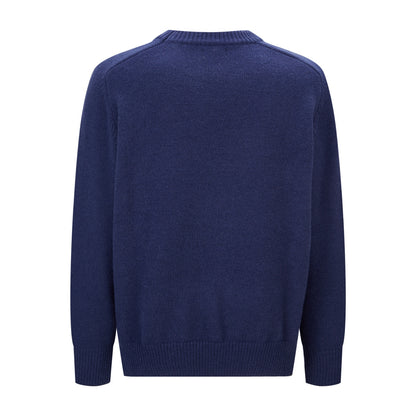 Celine Triomphe Embroidered Knit Sweater