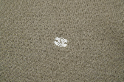 Celine Triomphe Embroidered Knit Sweater