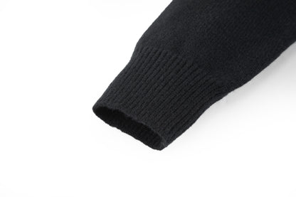 Celine Triomphe Embroidered Knit Sweater
