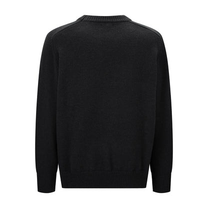 Celine Triomphe Embroidered Knit Sweater