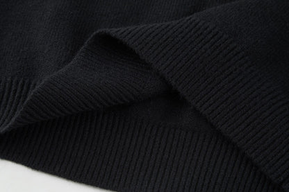 Celine Triomphe Embroidered Knit Sweater