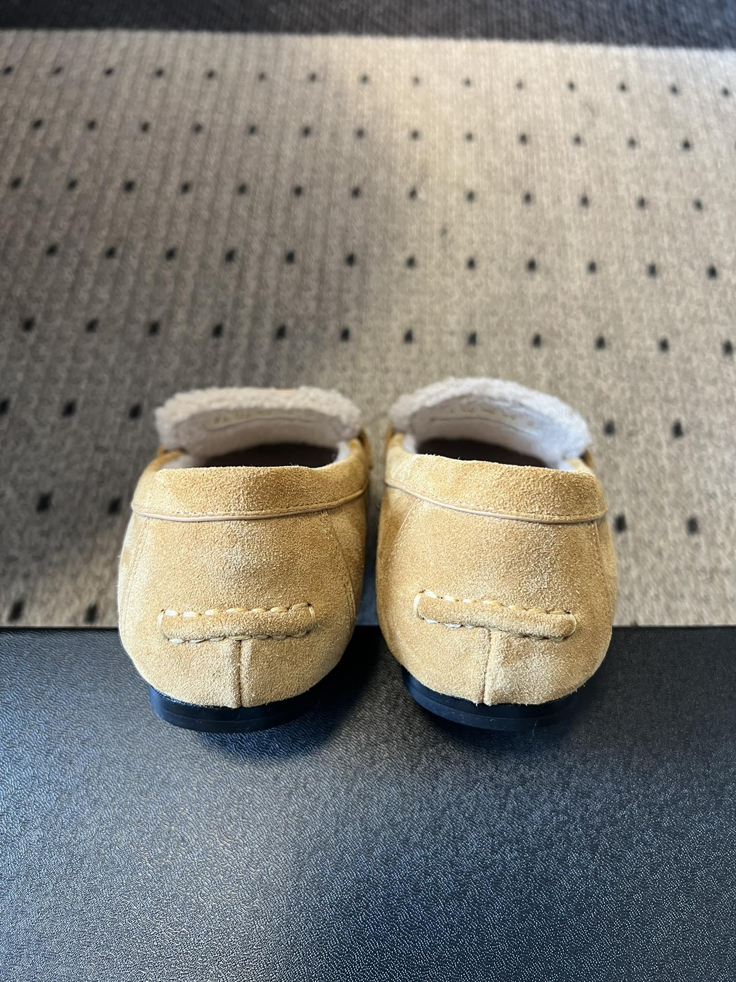 Dior Suede Fur-Lined Loafers – 25SS/FW