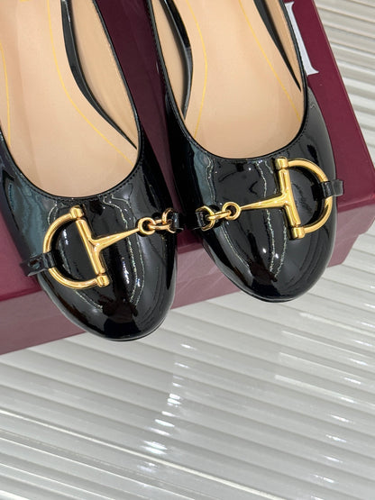 Gucci Horsebit Block Heel Pumps – 25FW
