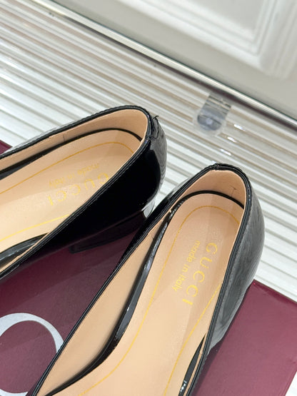 Gucci Horsebit Block Heel Pumps – 25FW