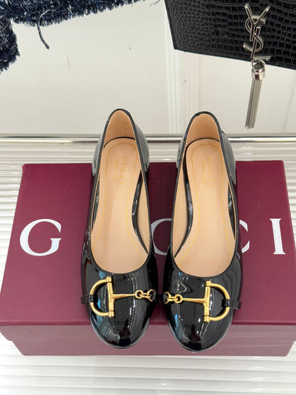 Gucci Horsebit Block Heel Pumps – 25FW