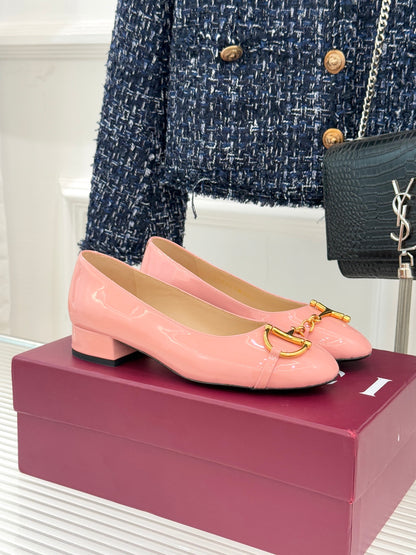 Gucci Horsebit Block Heel Pumps – 25FW